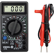 Мультиметр для вимірювання електричних параметрів VOREL 81780 цифровий