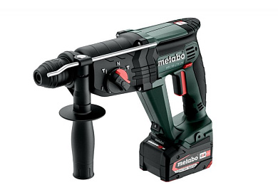 Акумуляторний перфоратор Metabo KH 18 LTX 24 Li-Power 5.2 Ач, 601712650 Фото 1