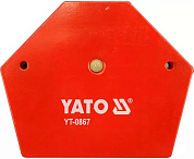 Струбцина магнітна для зварювання YATO YT-0867 111x136x24 мм 34 кг