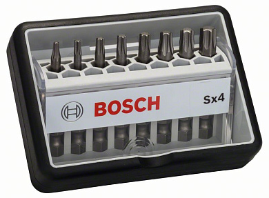 Набір біт Bosch Robust Line Extra-Hart Torx x 49 мм, 8 шт Фото 1
