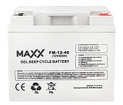 Аккумулятор гелевой 4SUN DEEP CYCLE MAXX 40Ah 12V FM-12-40Ah