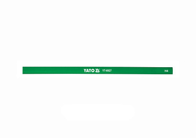 Карандаш каменщика YATO YT-6927 зеленый, L=245 мм х 12 мм. уп. 144 шт. Фото 1