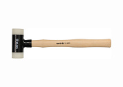 Молоток безінерційний YATO YT-4626 з дерев'яною ручкою 45 мм 490 г 348 мм