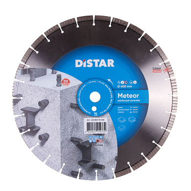 Диск алмазний Distar Meteor 400 x 3,5/2,5 x 25,4-11,5-28-ARPS 40 x 3,5 x 10+2 1A1RSS/C3-W R195 Фото 1