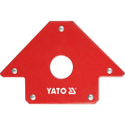 Струбцина магнитная для сварки YATO YT-0864 102x155x17 мм Ø28 мм 22.5 кг