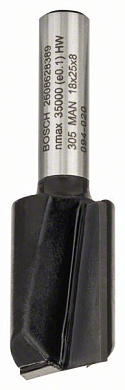 Пазова фреза Bosch Standard for Wood 8x18x56 мм Фото 1