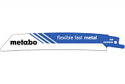 Сабельное полотно Metabo Flexible Fast Metal 150 мм, 5 шт 626566000