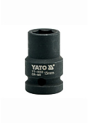Головка торцевая ударная шестигранная YATO YT-1003 1/2" М13 x 39 мм