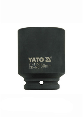 Головка торцевая ударная шестигранная YATO YT-1150 3/4" М50 x 90 мм Фото 1