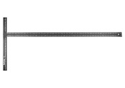 Кутник алюмінієвий Т-подібний YATO YT-70855 50 х 122 см, для розкрою г/к плит