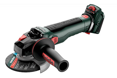 Акумуляторна болгарка Metabo WVB 18 LT BL 11-125 Quick Inox Каркас, 613091850 Фото 1