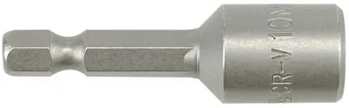 Насадка торцевая 6-гранная магнитная YATO YT-1515 HEX M10 x 48 мм, HEX Ø= 1/4" Фото 1