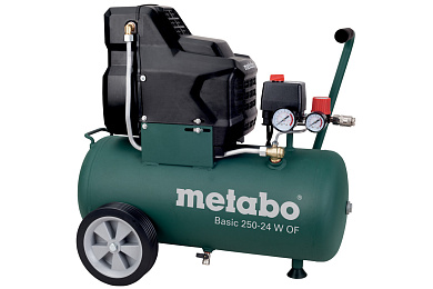 Безмасляний компресор Metabo Basic 250-24 W OF (601532000) Фото 1