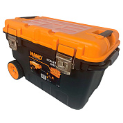 Ящик для інструментів на колесах MANO TKM-28 з лотком, органайзером та металевими замками (TKM-28)