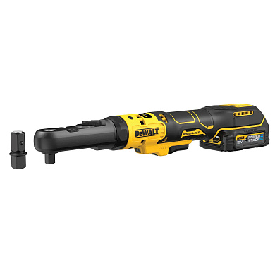 Гайковерт угловой - ключ-храповик аккумуляторный бесщеточный DeWALT DCF510E2G Фото 1