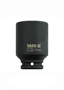 Головка торцевая ударная шестигранная YATO YT-1143 3/4" М43 x 90 мм