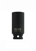Головка торцева ударна шестигранна YATO YT-1047 1/2" М27 x 78 мм