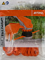 Комплект пластикових ножів STIHL (12шт)  PolyCut Фото 2