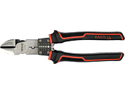 Кусачки комбіновані YATO YT-20433 ізольовані з зачисткою кабелів 205 мм