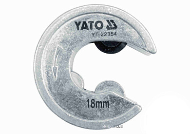 Труборіз для труб YATO YT-22354 Ø= 18 мм, габарит Ø= 59 мм, алюміній /мідь /пластик Фото 1