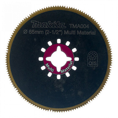 Пиляльний диск BiM-TiN 65 мм Makita (B-21303) Фото 1