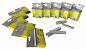 Скоби для степлера будівельного Сталь 62111 Т53, 6х11.3 мм, 1000 шт, Фото 2