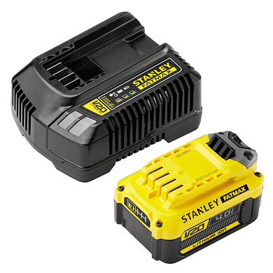 Зарядное устройство и 1 аккумулятор STANLEY FATMAX SFMCB14M1 Фото 1