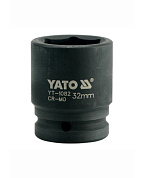 Головка торцева ударна шестигранна YATO YT-1082 3/4" М32 x 56 мм