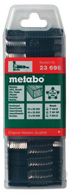 Набор пил для лобзика Metabo 25 предметов 623698000 Фото 1